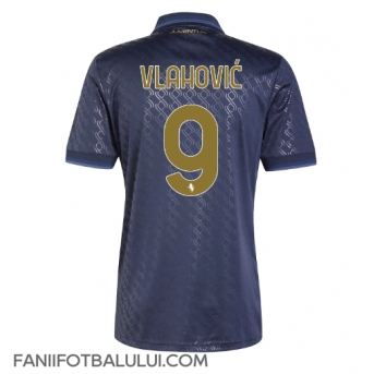Juventus Dusan Vlahovic #9 Tricou Fotbal Replică 2024-25 Barbati Treilea